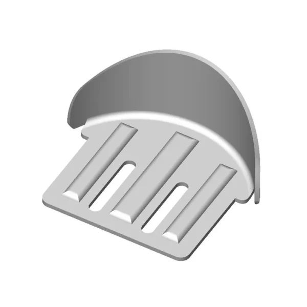 Aluminium Heel Piece Part - Classic Model
