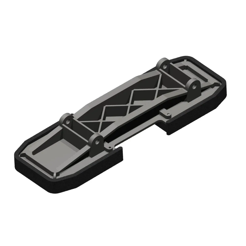 Nylon Floor Plate with Rubber Half Soles